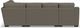 Charisma™ Cypress Silver Stationary Sectional-4