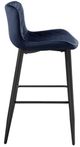 Homelegance® Nya Blue Pub Height Chair-3