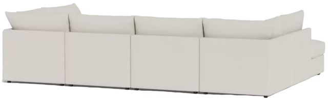 Bassett® Furniture Customizable Beckham 6-Piece Bumper Modular U-Shaped Sectional-3