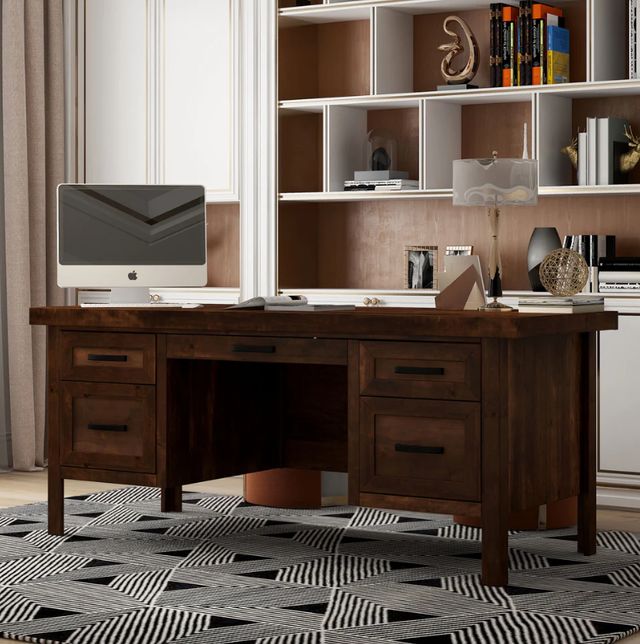 Legends Home Sausalito Whiskey Executive Desk-1