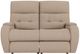 Flexsteel® Customizable Strait Power Reclining Loveseat with Power Headrests-3