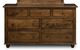Gascho Furniture Dawson Walnut Dresser -0