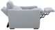 Flexsteel® Ava Stonewash Fabric Power Recliner with Power Headrest and Lumbar-1