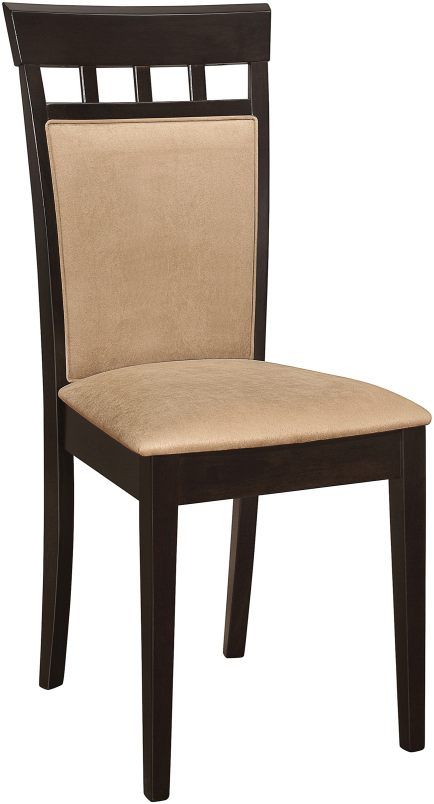 Coaster® Gabriel 5 Piece Cappuccino Dining Table Set-3