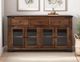 International Furniture Direct Parota Brown 70" Console-1