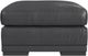 Bassett® Furniture Club Level Clemmons Thunder Gray Ottoman-0