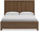 Signature Design by Ashley® Cabalynn Light Brown Queen Storage Panel Bed-2