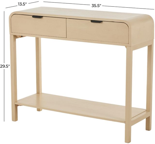 Deco Marche Beige Console Table-3