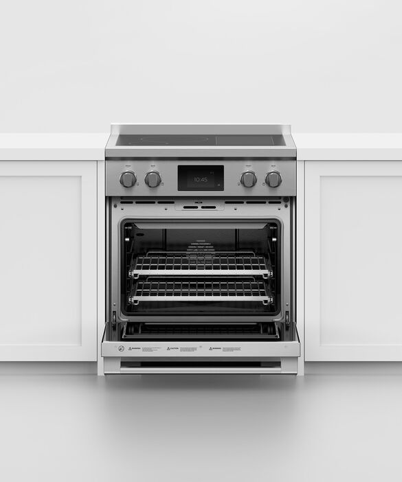 Cuisinière biénergie style Pro de 30 po Fisher & Paykel® série 9 de 4.0 pi³ avec friture à air - Acier inoxydable-4