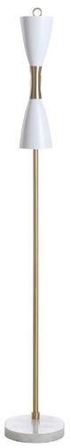 Wildwood Lamps Ada Antique/White Floor Lamp-1