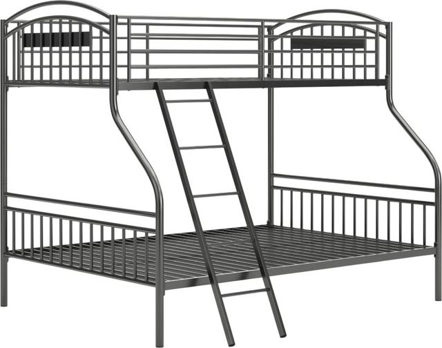 Signature Design by Ashley® Lanceburg Gray Youth Twin/Full Bunk Bed with Ladder-0
