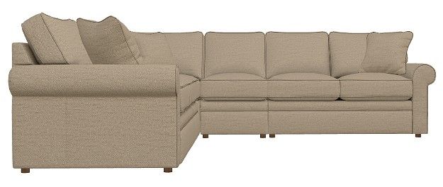 La-Z-Boy® Collins 5-Piece Mocha Sectional-1