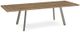 Amisco Customizable Lidya Rectangular Table with Two Leaves -0