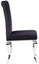 ACME Furniture Fabiola 2-Piece Black/Stainless Steel Side Chair Set-3