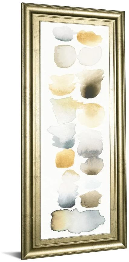 Classy Art Watercolor Swatch Panel Il by Elyse De Neige Framed Print Wall Art-0
