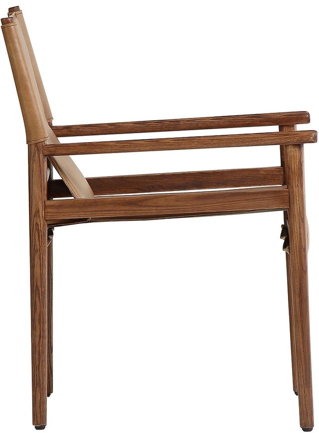 Moe's Home Collection Remy Tan Leather Arm Chair-2