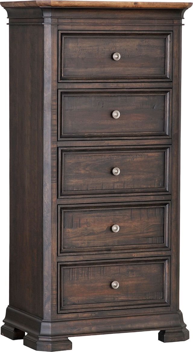Napa Furniture Design Grand Louie Misty Night/Wheat Lingerie Chest-0
