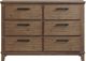 Elements International Jolene Room Grey Dresser-1