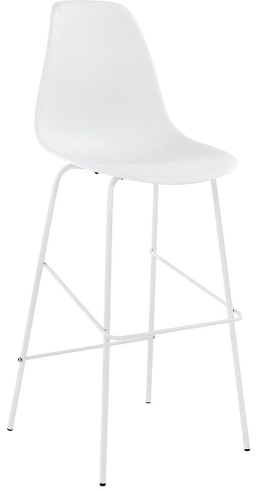 Signature Design by Ashley® Forestead White Tall Bar Stool-0
