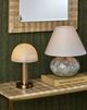 Currey & Company Odette Clear/White Table Lamp-5