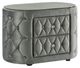 Crown Mark Voltare Gray Nightstand-0