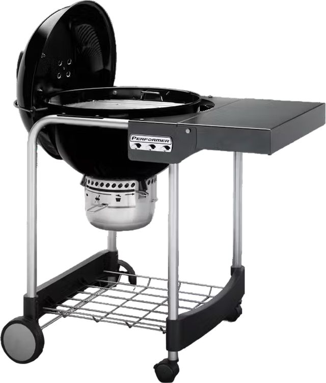 Weber® Performer® Series 42" Black Freestanding Charcoal Grill-3
