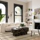 TOV Furniture Amelie Cream 91" Sofa-1