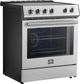 FORNO® Leonardo 30" Stainless Steel Pro Style Induction Range-4