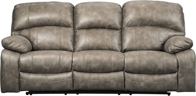 Signature Design by Ashley® Dunwell Power Reclining Sofa with Adjustable Headrest-1