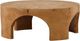 Dovetail Furniture Paulette Burl Coffee Table-0