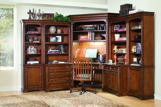 Hooker® Furniture Brookhaven Brown Lateral File-2