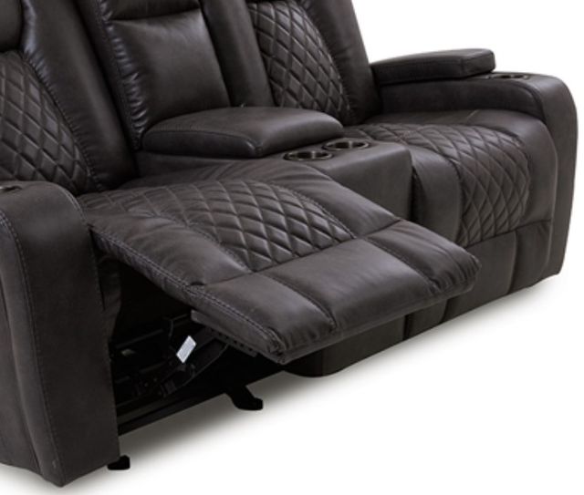 American Wholesale Furniture Transformer Granite Glider Reclining Loveseat -2