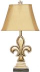 H & H Lamp Fleur De Lis Lamp-0