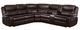 Homelegance® Bastrop Brown 3-Piece Manual Reclining Sectional-0