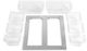 True® Plastic Drawer Pan Kit-0