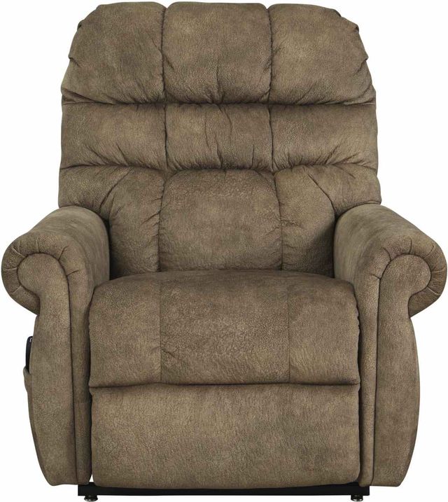 Signature Design by Ashley® Mopton Saddle Power Lift Recliner-0