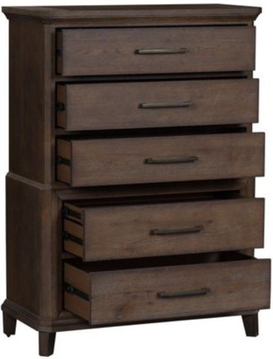 Liberty Furniture Artisan Prairie Gray Dusty Wax Chest-4
