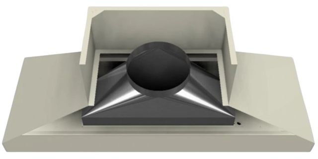 Vent-A-Hood® 66" Biscuit Wall Mounted Range Hood-2