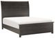 Homelegance® Hebron Dark Cherry Eastern King Sleigh Bed-0
