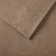 Olliix by True North by Sleep Philosophy 4 Piece Brown Queen Micro Fleece Sheet Set-1