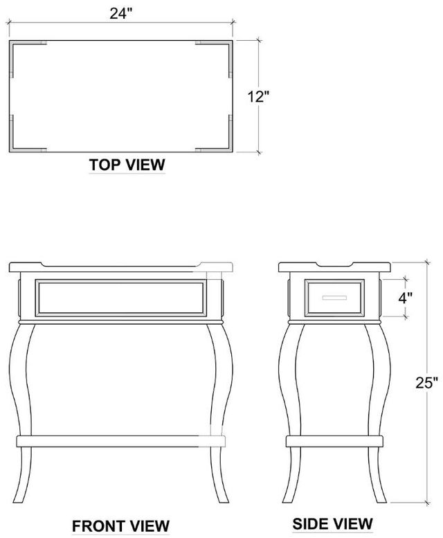 Bramble Customizable Creole End Table-1