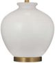 Bassett Mirror Graham White Table Lamp-2