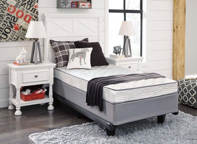Sierra Sleep® by Ashley® Bonnell 2-Piece 6" Innerspring and Better than a Boxspring Foundation Twin Mattress Set-3
