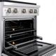 ZLINE 30" Stainless Steel Pro Style Gas Range-4
