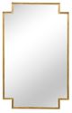 Wildwood Lamps Fiona Antique Gold Leaf Mirror-0