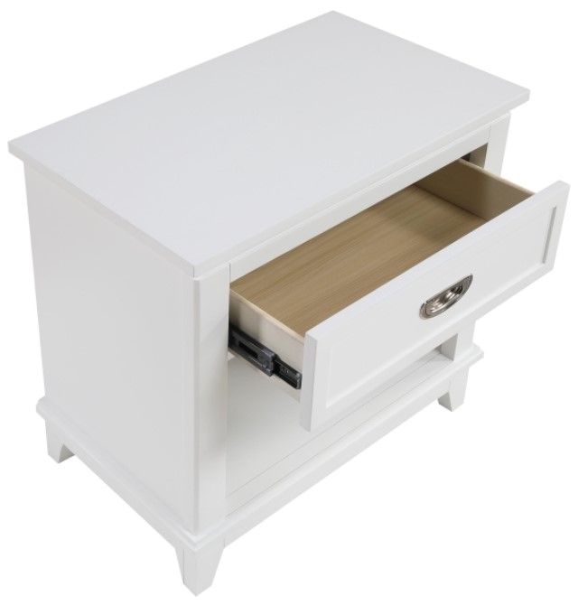Homelegance® Sloane White Nightstand-3