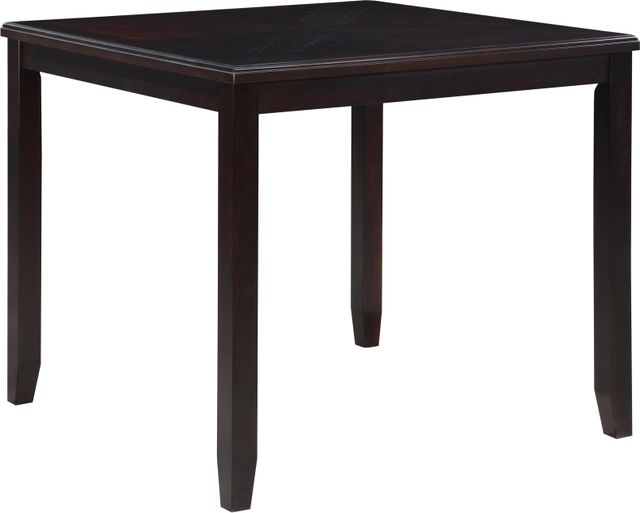 New Classic® Home Furnishings Gia 5-Piece Ebony Square Counter Height Dining Set-2