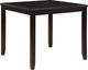 New Classic® Home Furnishings Gia 5-Piece Ebony Square Counter Height Dining Set-2