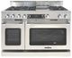Capital Cooking™ Grand Chef 48" Stainless Steel Open Burner Pro Style Dual Fuel Range with Griddle-0