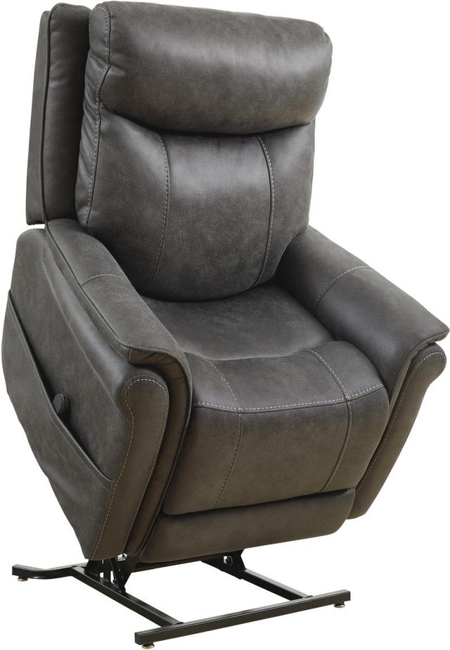 Signature Design by Ashley® Lorreze Steel Power Lift Recliner-3